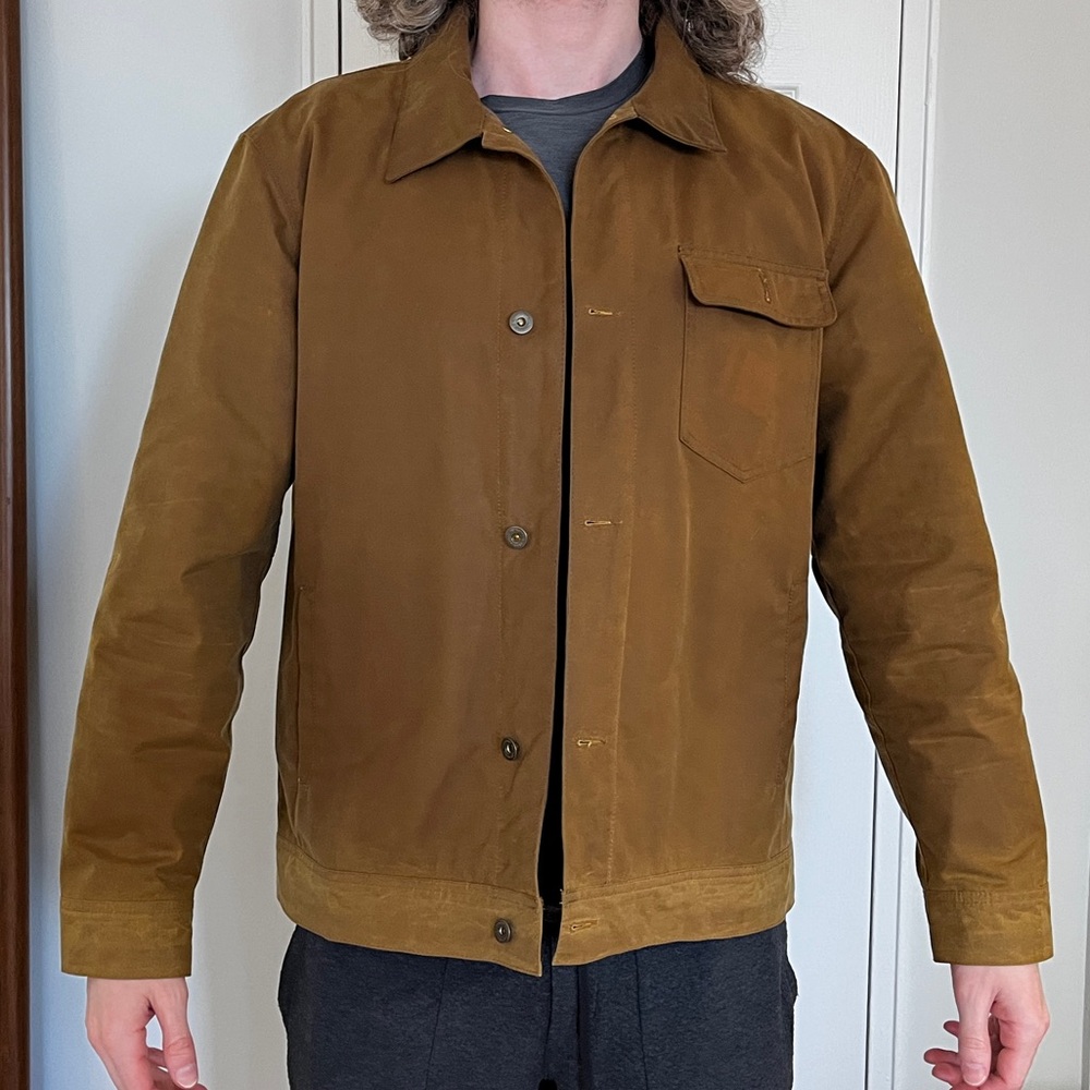 Thursday waxed canvas field jacket